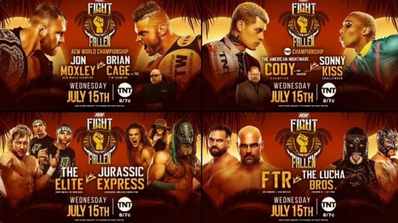AEW Fight For The Fallen Preview and Predictions