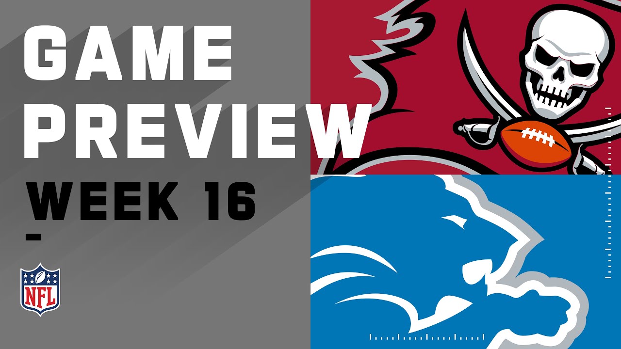 Tampa Bay Buccaneers Vs Detroit Lions-Game Day Preview: 12.26.2020